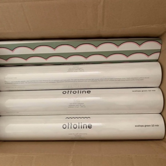 Ottoline Patterned Wallpaper - Picture 2 of 3